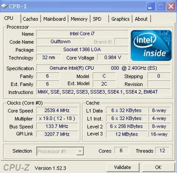 Intel gulftown ES